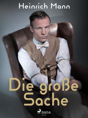 cover image of Die große Sache